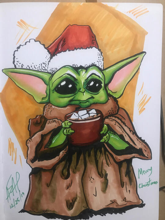 Baby Yoda Christmas